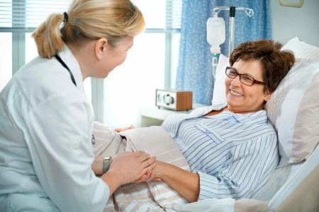 Verbesserte Unterbringung beim Krankenhausaufenthalt > Ein- oder Zweibettzimmer